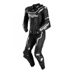 Combinaison cuir Furygan Eclipse X Kevlar noir/blanc- 52