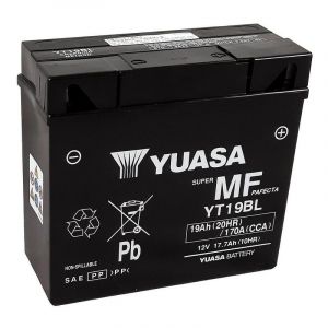 Batterie Yuasa YT19BL-BS - SLA AGM12V 19 Ah pr&Atilde;&ordf;te &Atilde;&nbsp; l&acirc;emploi
