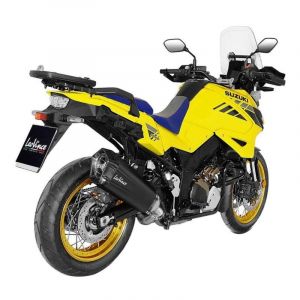 Silencieux Leovince LV-12 inox noir Suzuki V-Strom 1050 20-21