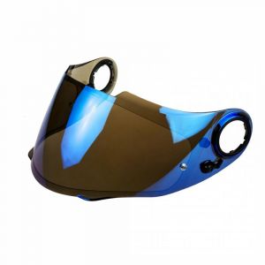 Ecran Scorpion Exo 500 / 1000 Air Maxvision Ready miroir bleu