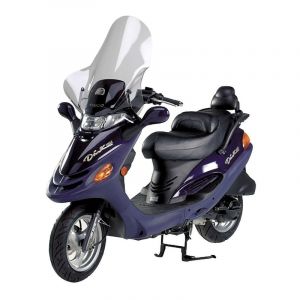 Pare-brise Fabbri Exclusive Kymco Dink 125 97-04 transparent sans bord