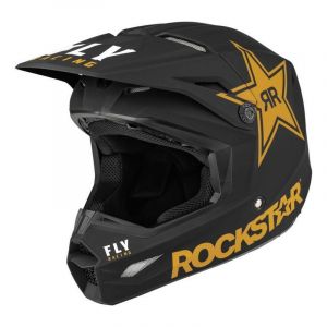 Casque cross Fly Racing Kinetic Solid Rockstar- M