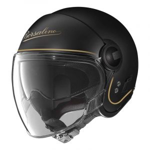 Casque jet Nolan N21 Visor 06 Borsalino 123 noir/or mat- S