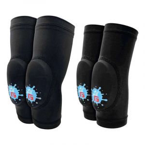 Pack GenouillÃ¨res et coudiÃ¨res enfant G-Form LILâG Toddler Noir/Bl
