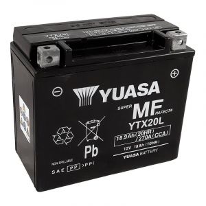 Batterie Yuasa YTX20L-BS - SLA AGM12V 18,9 Ah prÃªte Ã  lâemploi