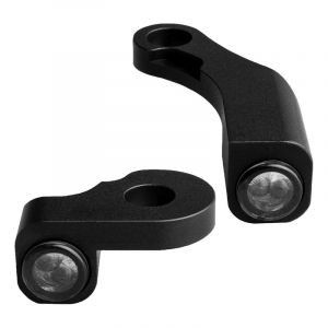 Clignotants Heinz Bikes Harley Softail Fat Bob 18-23 noir