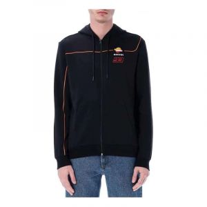 Sweat zipp&Atilde;&copy; &Atilde;&nbsp; capuche Honda Repsol MM93 bleu 2023- L