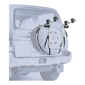 Porte-v&Atilde;&copy;lo sur roue de secours 4x4 Peruzzo pour 2 v&Atilde;&copy;lo