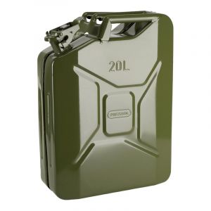 Jerrican d&acirc;essence m&Atilde;&copy;tallique Pressol Arm&Atilde;&copy;e vert 20L
