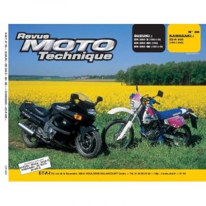 Revue Moto Technique 86.4 Suzuki DR 350 S-350 SH / Kawasaki ZZ R 600