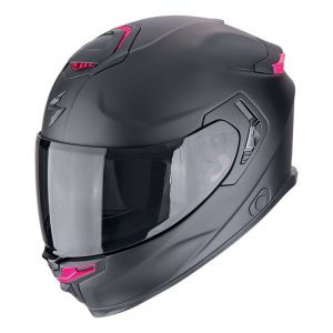 Casque int&Atilde;&copy;gral Scorpion EXO-GT SP Air Solid noir/rose mat- M