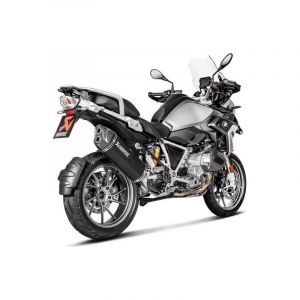 Silencieux Akrapovic titane noir embout carbone BMW R 1250 GS Adventur