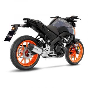 Ligne compl&Atilde;&uml;te Leovince avec silencieux LV One Evo inox Yamaha MT-125