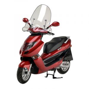 Pare-brise haut Fabbri Kymco Bet & Win 125 00-06 transparent sans bord