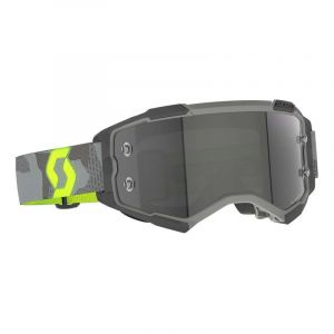 Masque cross Scott Fury Light grey/neon yellow â Light Sensitive gre