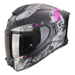 Casque int&Atilde;&copy;gral Scorpion Exo-530 Air Hadji noir/rose mat- M