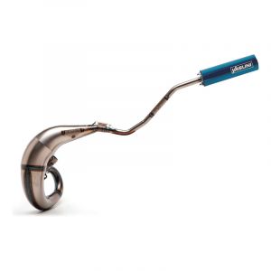 Pot Yasuni Cross ML silencieux bleu Aprilia RX/SX/Derbi DRD Racing