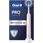 Brosse &agrave; dents &eacute;lectrique ORAL-B Pro 1 Rose Cross Action