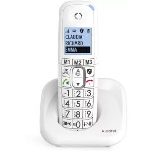 T&eacute;l&eacute;phone sans fil ALCATEL XL785 Solo Blanc