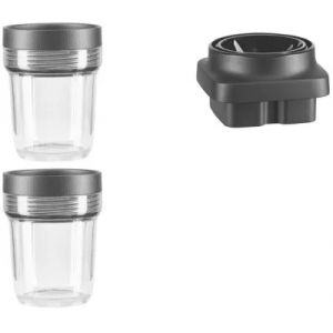 Mini cuve KITCHENAID kit 2 bols 200ml + adaptateur K400/K150