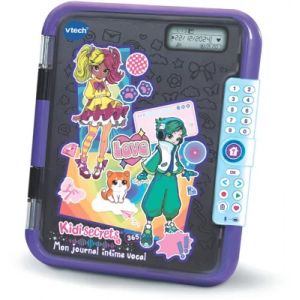 Jeu &eacute;ducatif VTECH KidiSecrets365-Mon journal intime noir