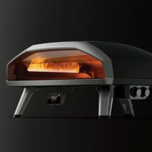 Four &agrave; pizza gaz OONI Koda 2 Max noir 2 pizzas de 60 cm, pr&eacute;chauffage 30 min, de 100 &agrave; 500&deg;C, thermostat digital