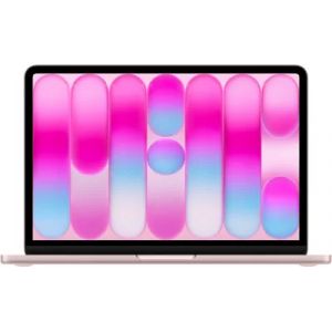Ordinateur Apple MACBOOK Neo Puce A18 Pro CPU 6 / GPU 5 coeurs M&eacute;moire RAM 8Go Stockage 512Go SSD Rose poudr&eacute; avec Touch ID