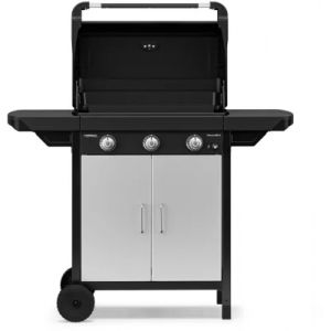 Plancha gaz CAMPINGAZ EX 3 noir 3 brûleurs sur chariot couvercle de cuissson, 60x35 cm