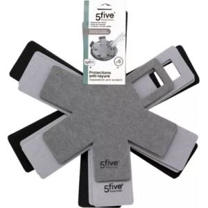 Protection de po&ecirc;le FIVE anti rayure x6 feutrine
