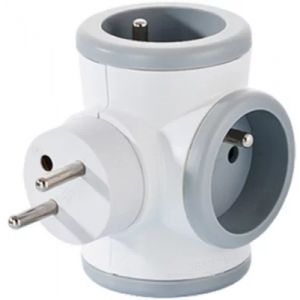 Multiprise WATT AND CO rotative 3x16A grise