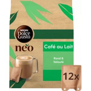 Dosette NESTLE NESCAFE Dolce Gusto Caf&eacute; au Lait