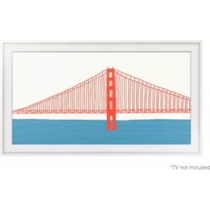 Cadre The Frame SAMSUNG 55'' Blanc biseaut&eacute;