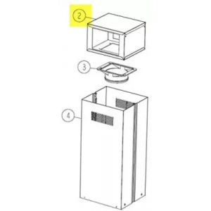 Kit chemin&eacute;e &eacute;vacuation ROBLIN CHEMINEE BLANCHE EVACUATION/RECYCLAGE