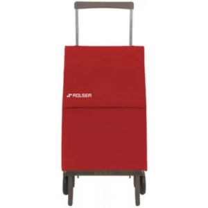Chariot ROLSER de courses pliable rouge