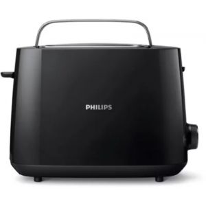 Grille-pain PHILIPS HD2581/90 Toaster noir Daily, 2 fentes, 830W