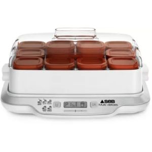 Yaourti&egrave;re et fromag&egrave;re SEB YG661A00 Multid&eacute;lices Express 12 pots