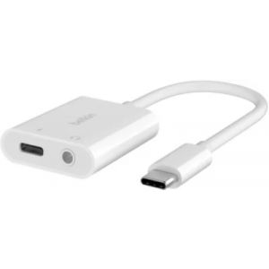 Adaptateur USB C BELKIN USB-C vers USB-C/Jack 3.5mm