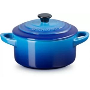 Mini cocotte LE CREUSET Azur 10cm ceramique