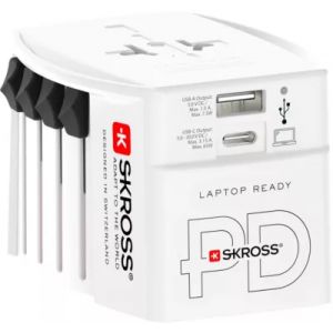 Adaptateur de voyage SKROSS 65W + Chargeur rapide + cable