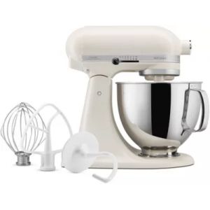 Robot p&acirc;tissier KITCHENAID 5KSM125EPL Artisan Porcelaine,  4,8 L, bol avec poign&eacute;e, 300 watts