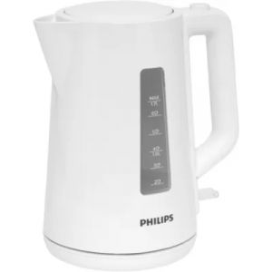 Bouilloire PHILIPS HD9318/00 Bouilloire &eacute;lectrique blanche Daily 1.7L, 2200W
