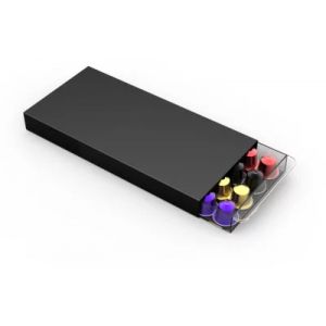 Porte dosette TAVOLA SWISS Cassetto pour 40 capsules Nespresso