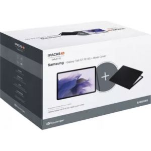 Tablette Android SAMSUNG Pack Galaxy Tab S7FE 64Go 5G+Book Cover