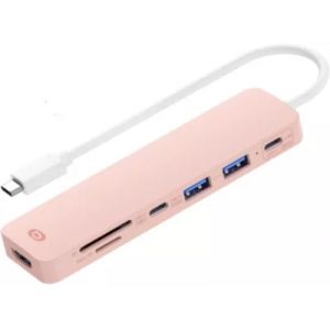 Hub ESSENTIELB 7 en 1 Rose