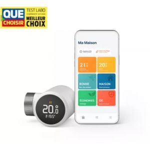 T&ecirc;te thermostatique connect&eacute;e TADO X pour radiateur