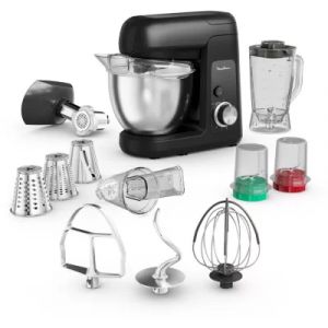 Robot p&acirc;tissier MOULINEX Bake Partner noir QA525810