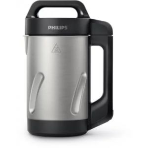 Blender chauffant PHILIPS HR2203/80 Blender pour soupe m&eacute;tal 2L, 1000W