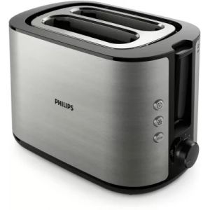 Grille-pain PHILIPS HD2650/90 Toaster M&eacute;tal, 2 fentes, 950W
