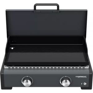 Plancha gaz CAMPINGAZ SIGMA 2 2210869 noir 2 br&ucirc;leurs &agrave; poser, 58x36 cm