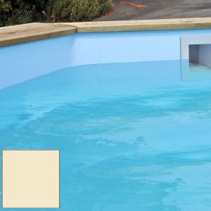 Liner pour piscine bois northland bahia 670 x 400 h.115 cm sable 75/100